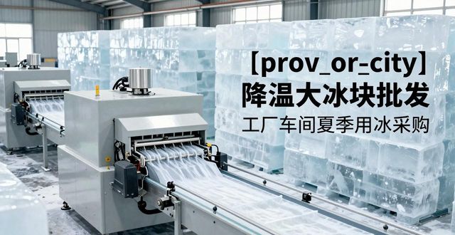 嘉定降温大冰块批发 工厂车间夏季用冰采购