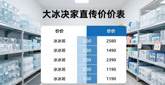 大冰块批发厂家怎么选？嘉定直供渠道靠谱吗