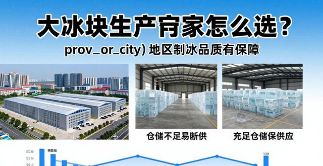 大冰块生产厂家怎么选？嘉定地区制冰品质有保障