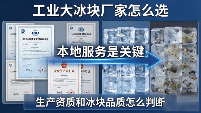 工业大冰块厂家怎么选？嘉定本地服务是关键