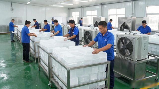 嘉定夏季车间降温冰块_车间冰块降温方法_夏季车间降温冰块
